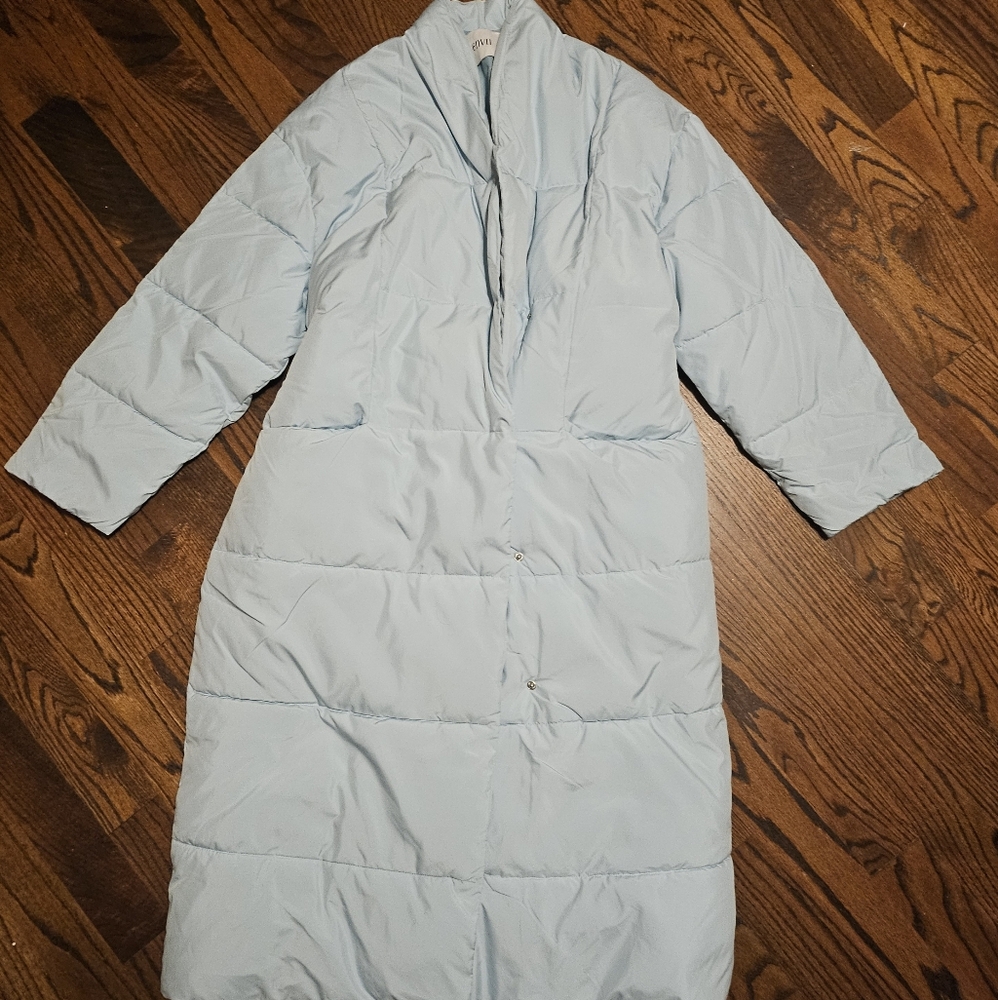 Longline Puffer Coat